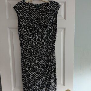 Ralph Lauren Sleeveless Classic Sheath  Dress - Size 14P - Preowned